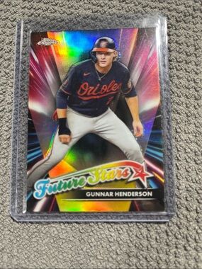 2024 Topps Chrome Gunnar Henderson Future Stars #FS-2